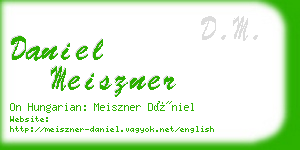 daniel meiszner business card